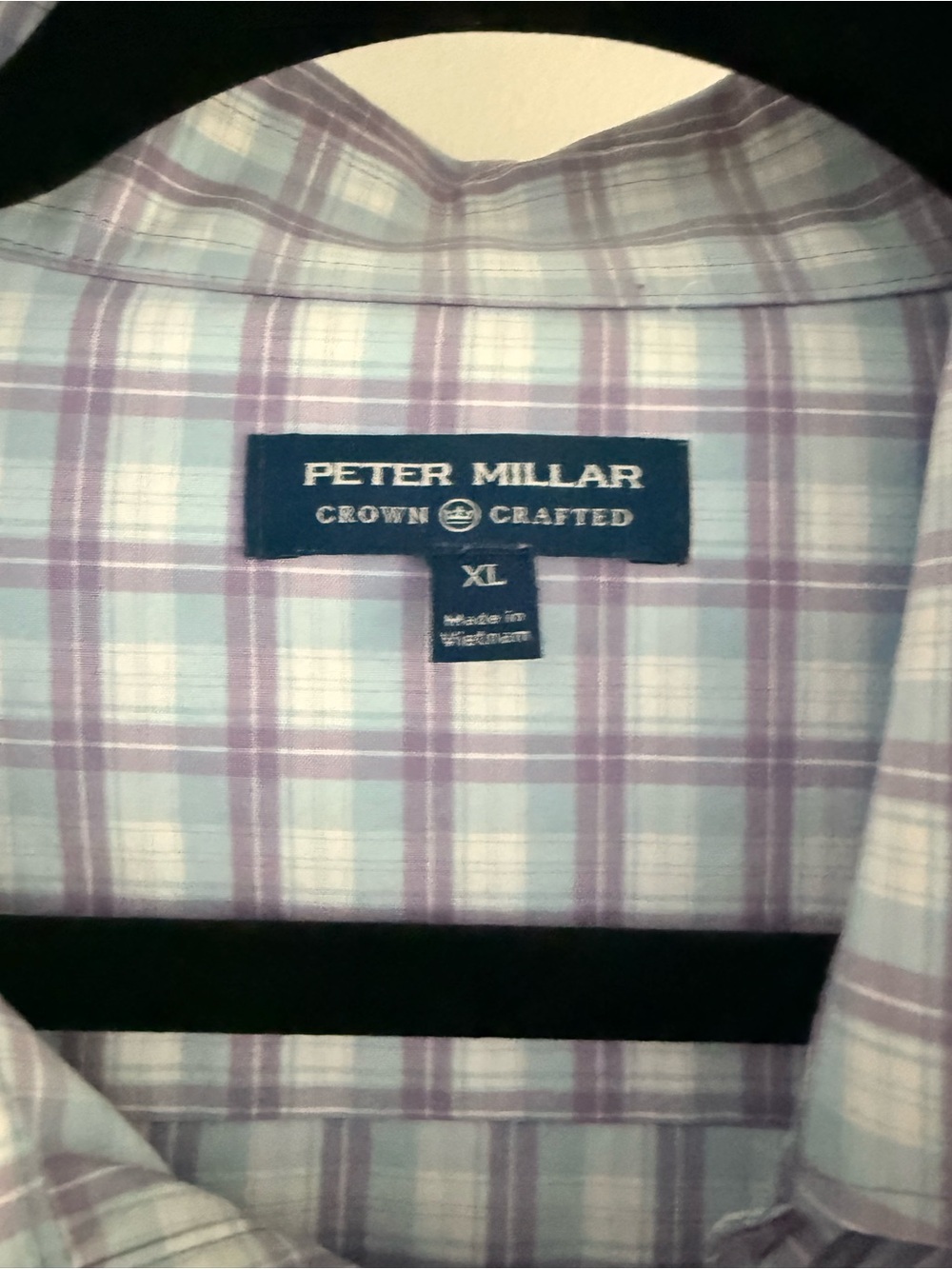 Peter Millar Men's Crown Crafted Crown Collection Button Down XL - Picture 2 of 4